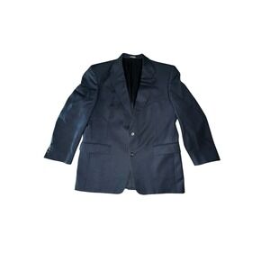 Burberry Navy Lined‎ Blazer Coat Size 41S